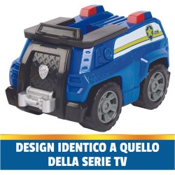 Paw Patrol - Macchina della Polizia di Chase, Veicolo e Personaggio Chase, Giochi Bambini, 3+ anni - 6069059