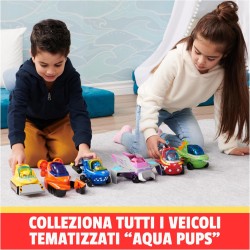 Paw Patrol - Veicolo Trasformabile Aqua Pups di Rubble per Avventure Marine, Personaggio di Rubble incluso, 3+ anni - 6066158