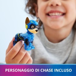 Paw Patrol - Veicolo della Polizia di Chase Tematizzato Super Film, con Luci e Suoni, 3+ Anni - 6067507