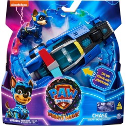 Paw Patrol - Veicolo della Polizia di Chase Tematizzato Super Film, con Luci e Suoni, 3+ Anni - 6067507