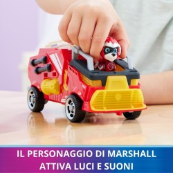 Paw Patrol - Camion dei Pompieri di Marshall Tematizzato Super Film, con Luci e Suoni, 3+ Anni - 6067509