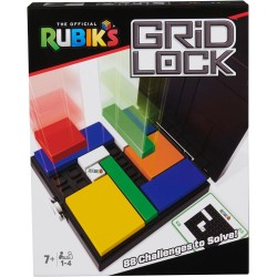 Gioco Rubik s Cube Gridlock, gioco di risoluzione di problemi ispirato al classico giocattolo tattile e rompicapo, per adulti e 
