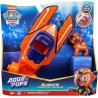 Paw Patrol - Veicolo Trasformabile Aqua Pups di Zuma per Avventure Marine, Personaggio di Zuma incluso, 3+ anni - 6066143