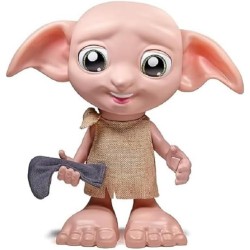 Wizarding World Harry Potter - Elfo Interattivo Magical Dobby con Calzino, Oltre 35 Suoni e Frasi, Alto 21,6 cm, 6+ Anni - 60691