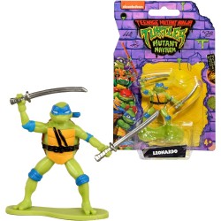 Giochi preziosi - Tartarughe Ninja - Statuetta di 5 cm, rappresentazione dei personaggi, modello casuale, per bambini dai 4 anni