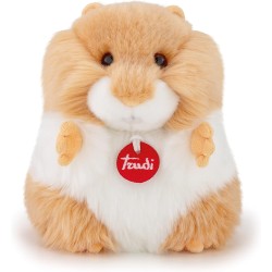 Trudi 11994 - Fluffies - Fluffy: Tenero Criceto di Peluche Bianco/Beige