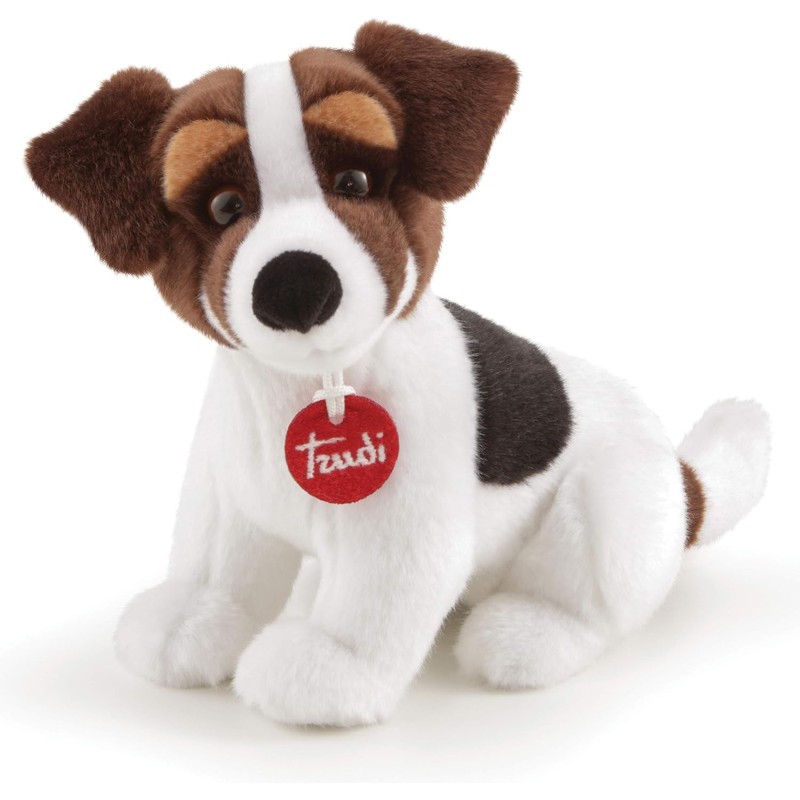 Trudi 22925 - Jack Russel Jack Peluche Taglia S colore â€ŽBianco/Marrone