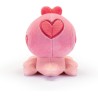 Trudi 52242 - Lumachina Trudino Peluche cuore con dedica, regalo San Valentino | 16x32x20cm taglia M | Celebration