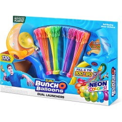 Zuru - 4 Neon Bunch O Balloons Neon Splash Giocattolo - ZURU56423