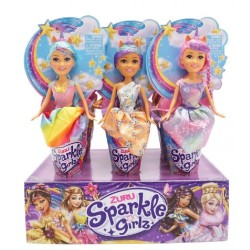 Zuru - Sparkle Girlz Unicorn Princess in cono espositore cm 26, 2 assortimenti - ZURU10092BQ2