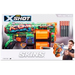 Zuru - X-Shot Skins Dread K.O.! con 12 dardi - ZU36517B