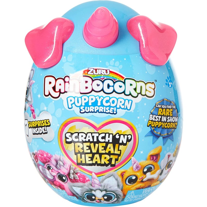 Zuru - Rainbocorns Puppycorn Surprise! Serie 3, Gli Stili Possono variare Sorpresa Peluche Pet - Assortimento casuale - ZURU9237