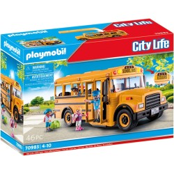 Playmobil - City Life 70983 - Scuolabus - PM70983