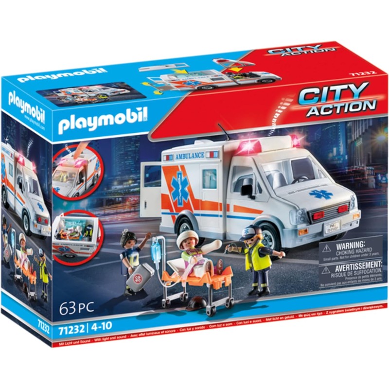 Playmobil - City Action 71232 - Ambulanza - PM71232