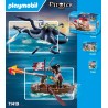 Playmobil - Pirates 71419 - Pirata contro piovra gigante, Pirati contro Deepers, la piovra ha una vera funzione di spruzzo d acq