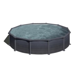 Piscina acciaio GRE serie GRANADA 550x132h Tonda