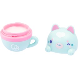 Nice Group - MOMOMI Kuchicappu Lipgloss, 1 Lucidalabbra a Tazzina con Tappo a forma di Gatto a sorpresa - NICE48540