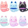 Nice Group - MOMOMI Kuchicappu Lipgloss, 1 Lucidalabbra a Tazzina con Tappo a forma di Gatto a sorpresa - NICE48540