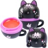 Nice Group - MOMOMI Kuchicappu Lipgloss, 1 Lucidalabbra a Tazzina con Tappo a forma di Gatto a sorpresa - NICE48540