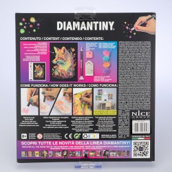 Nice Group - Diamantiny - Quadro RetrÃ² Vespa Dipingi coi Numeri, Multicolore, 22 x 30 x 1,5 cm - NICE96564