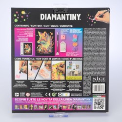 Nice Group - Diamantiny - Quadro Cinque Terre Dipingi coi Numeri, Multicolore, 22 x 30 x 1,5 cm - NICE96567