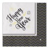 Tovaglioli Capodanno 33x33 Happy New Year 20 pz, DI30322