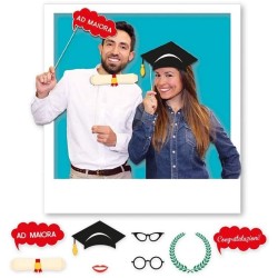 8 Maxi Photo Booth 20 cm Laurea, DI81459