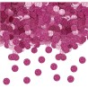Coriandoli in Plastica Ã˜ 1 cm 20 gr Fuxia Glitter, DI50256