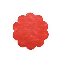 20 Margherite in TNT Ã˜ 35 cm Rosso, DI85362