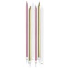 6 Candeline Matite 15cm, Special Chic Rosa, DI74154