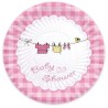 10 Piatti Ã˜ 18 cm Baby Shower Girl, DI61711