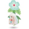 Trudi - Sweet Collection Riccio Fiore Verde Smeraldo Tiffany Peluche a Fiori | 7x8,5x7cm taglia XXS | Celebration Spring | model