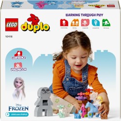 LEGO DUPLO - Disney Elsa e Bruni nella Foresta Incantata, Gioco di Fantasia con 4 Personaggi di Frozen 2 tra cui il Magico Caval
