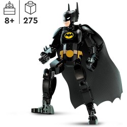 LEGO DC - Personaggio di Batman, Supereroe con Mantello, Basato sul Film Batman del 1989, Set da Collezione, 76259
