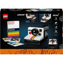 LEGO - Ideas Fotocamera Polaroid OneStep SX-70 Kit Vintage per Adulti, Oggetto da Collezione con Dettagli Autentici, 21345