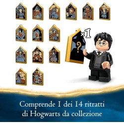 LEGO - Harry Potter Guferia del Castello di Hogwarts, da 8 Anni in su con 3 Minifigure e 5 Gufi, Idea Regalo dal Wizarding World
