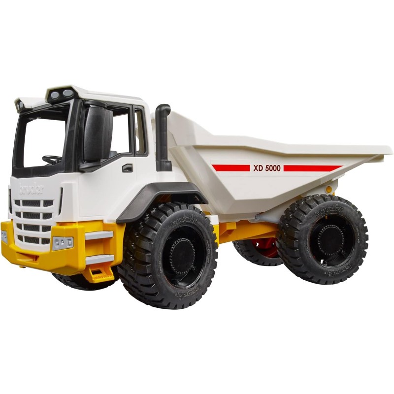 BRUDER 03420 - Dumper con cassone ribaltabile, Dumper sabbiera, Pala gommata