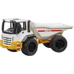 BRUDER 03420 - Dumper con cassone ribaltabile, Dumper sabbiera, Pala gommata