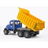 BRUDER 02815 - Autocarro MACK per granito con cassone ribaltabile, autocarro, trasportatore, veicolo da costruzione, cantiere