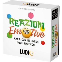 Ludic - Reazioni Emotive Gioca Con La Lingua Degli Emoticon, Gioco Di SocietÃ  Per La Famiglia Per 2 - 6 Giocatori, IT53498