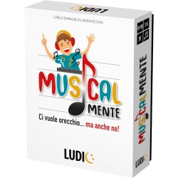 Ludic - Musicalmente Ci Vuole Orecchio Ma Anche No, Gioco Di SocietÃ  Per La Famiglia Per 3-6 Giocatori, IT57298