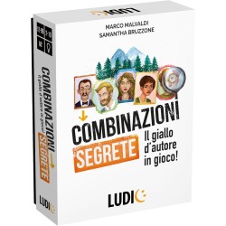 Ludic - Combinazioni Segrete il Giallo D Autore, In Gioco di Marco Malvaldi, Per 2-10 Giocatori, IT57335