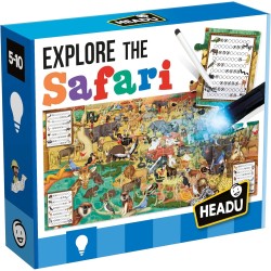 Headu - Explore The Safari, Stimolare Il Pensiero Scientifico Sin Da Piccoli, Gioco Educativo Per Bambini 5-10 Anni, IT21420