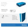 Bestway 56411 Power Steel 300x201x66cm con Pompa di Filtraggio