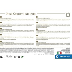 Clementoni - 33553 - High Quality Collection - Lush Terrace On Lake - 3000 Pezzi - Puzzle Adulti, Made In Italy