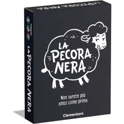 Clementoni - Carte Da Gioco Per Adulti - Black Sheep, 16-99 Anni, 3-8 Giocatori, Giochi di SocietÃ  Divertenti tra Amici, Made I