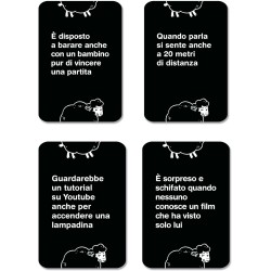 Clementoni - Carte Da Gioco Per Adulti - Black Sheep, 16-99 Anni, 3-8 Giocatori, Giochi di SocietÃ  Divertenti tra Amici, Made I