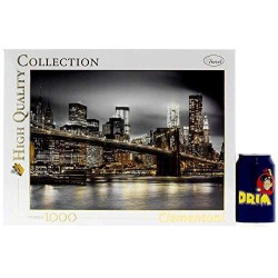 Clementoni - New York Skyline Puzzle, 100 Pezzi, Multicolore, 1000, 39366