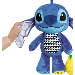Clementoni - Disney Baby First Activities Stitch-Peluche, Gioco Prima Infanzia, Giocattolo Prime attivitÃ , Pupazzo Neonato, Lav