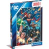Clementoni - Dc Comics Supercolor Comics-300 Pezzi Bambini 9 Anni, Puzzle Supereroi, 21725